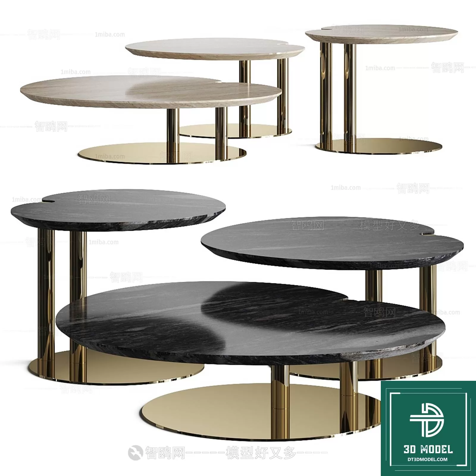 TEA TABLE – SOFA TABLE – 3D MODELS – 110