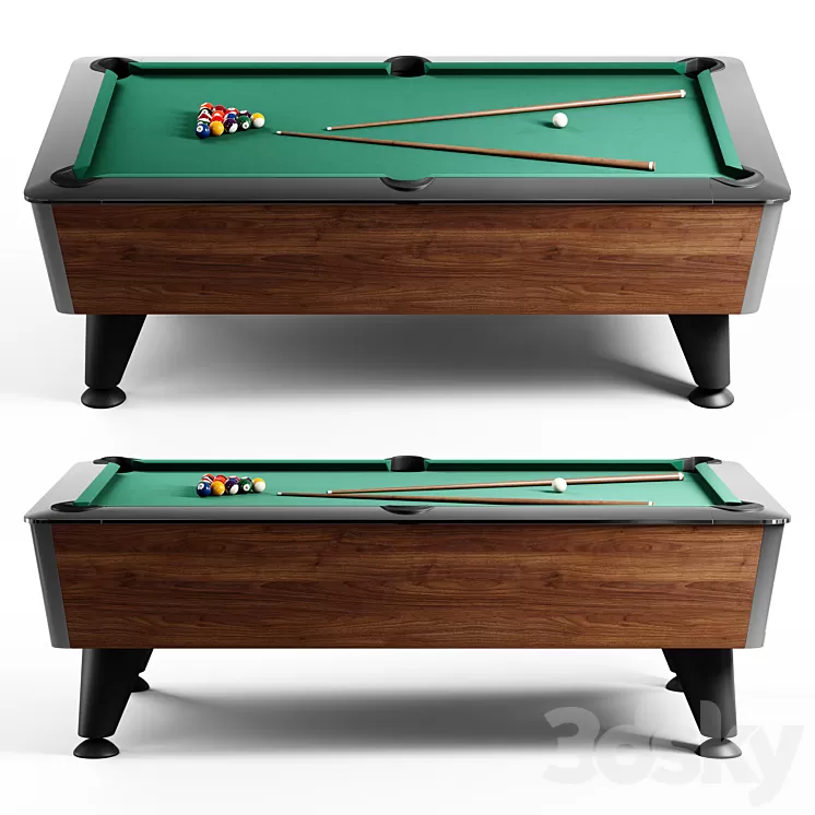 The billiard table 3dskymodel