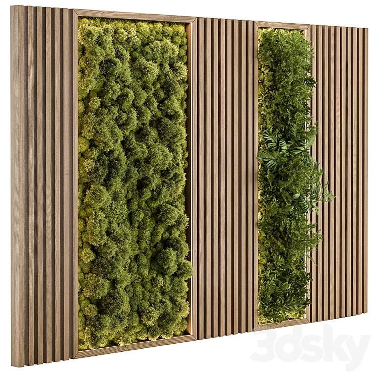 Vertical Garden – Wall Decor 68 3dskymodel