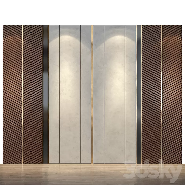 Wall Panel | set 50 3dskymodel