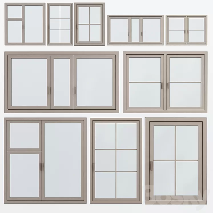 Window Collections No. 7 3dskymodel