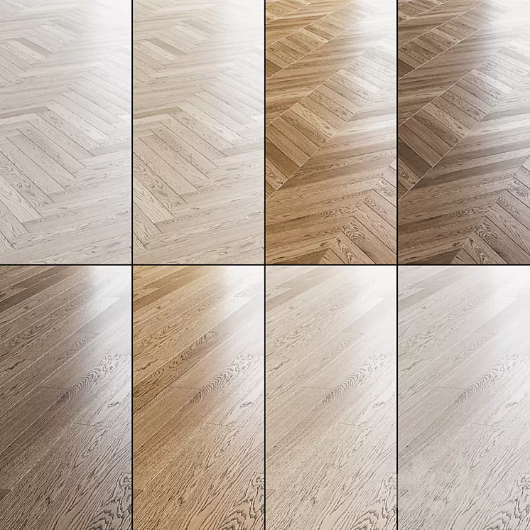 Wood Floor Set_02 3dskymodel