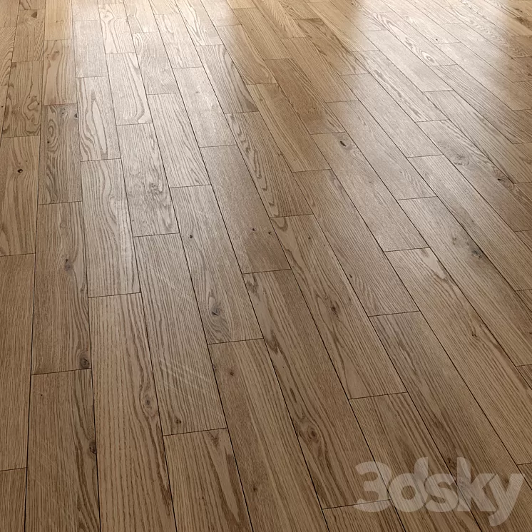 Wood floor standart and herringbone 3dskymodel