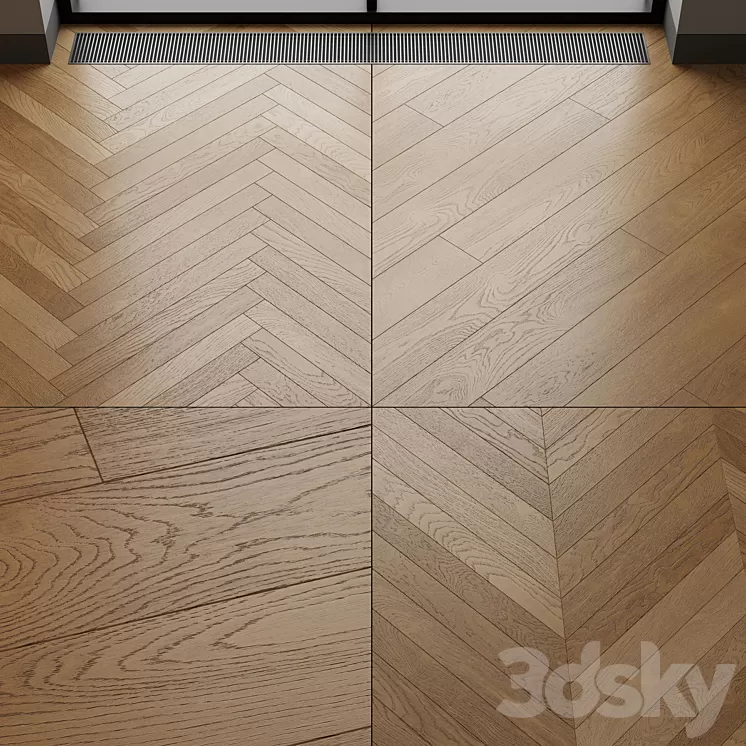 Wood floor Toned Oak 3dskymodel