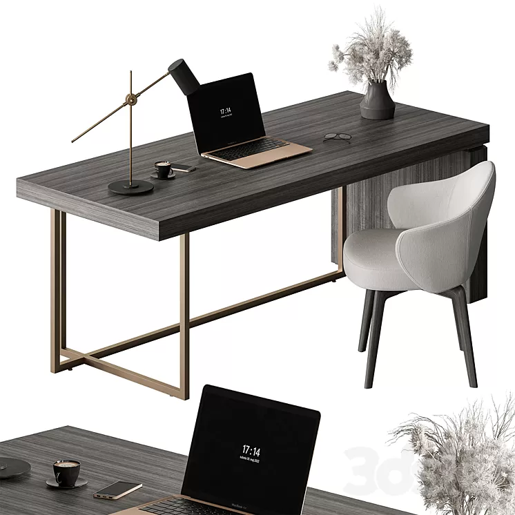 Writing Table – Office Furniture 448 3dskymodel